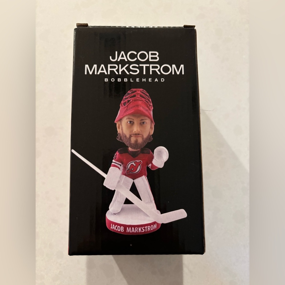 NHL NJ Devils Jacob Markstrom Bobblehead